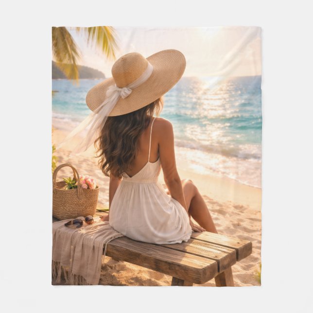 Cobertor De Velo Golden Hour Bliss (Frente)