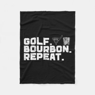 Cobertor De Velo Golf Bourbon Repete Golf & Bourbon Bebendo Lo
