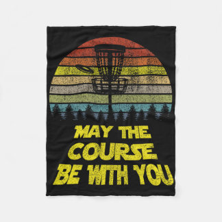 Cobertor De Velo Golf May The Course Be With You Frisbe Retro Sloga