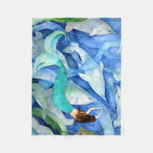 Golfinhos e lenha de festa da sereia