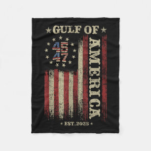 Cobertor De Velo Golfo Retro Da América Est 2025 U.A. Flag M