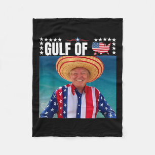 Cobertor De Velo Golfo Trump Dos Estados Unidos Da América
