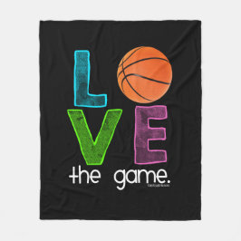 Cobertor De Velo Golly meninas: Basquetebol - ame o jogo