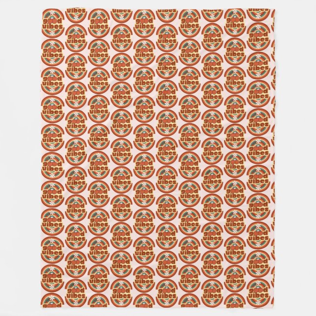 Cobertor De Velo Good Vibes (Frente)