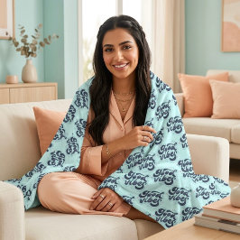 Cobertor De Velo Good Vibes Fleece Blanket