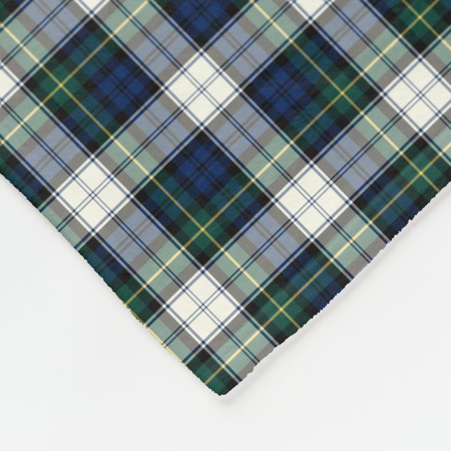Cobertor De Velo Gordon Clan Blue e White Formal Tartan (Quina)