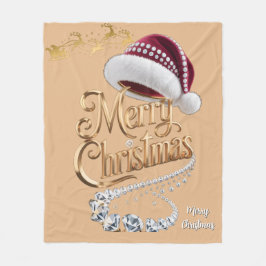 Cobertor De Velo Gorro de Natal fofo