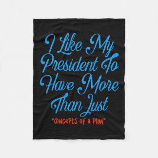 Cobertor De Velo Gosto Que O Meu Presidente Tenha Mais Do Que Conce