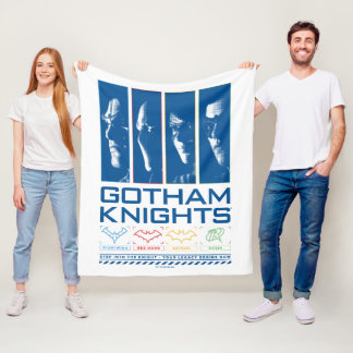Cobertor De Velo Gotham Knights Face Painéis
