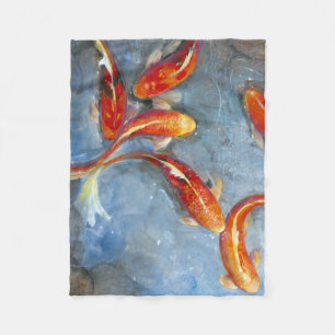 Cobertor De Velo Graceful Koi II