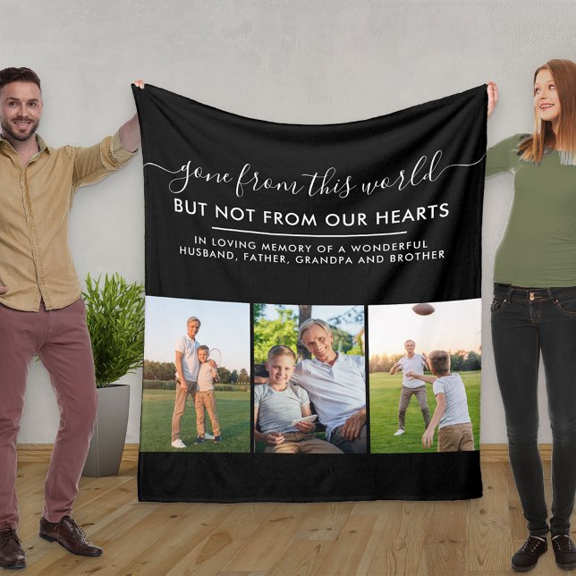 Cobertor De Velo Grade de Fotografias Personalizada 3 Em Preto De M (Criador carregado)