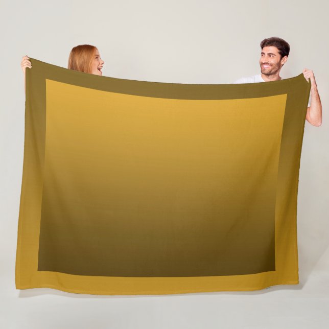 Cobertor De Velo Gradiente Amarelo - escuro a claro | Fundo de Humo (In Situ)