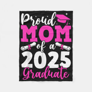 Cobertor De Velo Graduação 2025 Orgulhosa Mãe De Uma Mãe De Formand