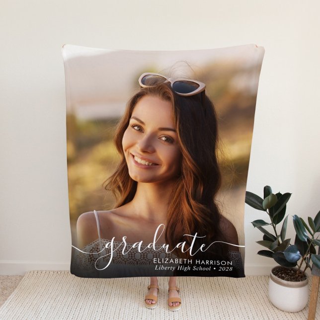 Cobertor De Velo Graduação de Sobreposição de Fotos de Script Branc (Criador carregado)