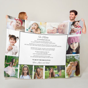 Cobertor De Velo Graduação Dia 11 Foto Para Filha