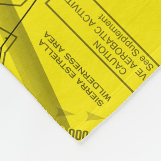 Cobertor De Velo Gráfico de aviação (Quina)