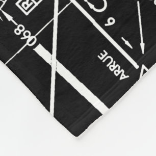 Cobertor De Velo Gráfico de Aviação