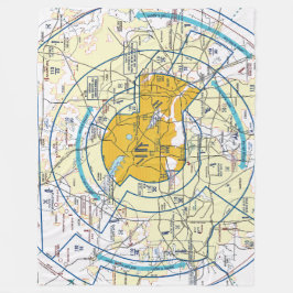 Cobertor De Velo Gráfico de aviação
