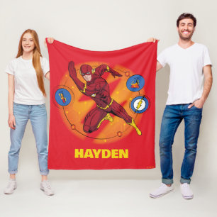 Cobertor De Velo Gráfico de Laboratório Flash de Cartoon em Execuçã