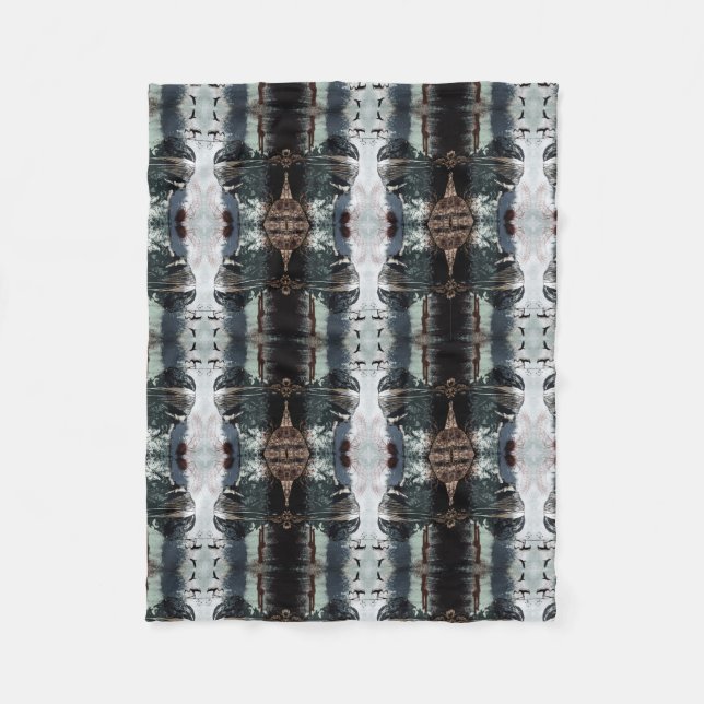 Cobertor De Velo Gráfico feito à mão (Frente)