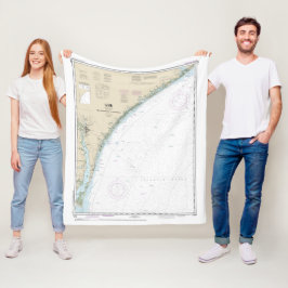 Cobertor De Velo Gráfico náutico 11539 — Nova Entrada Fluvial para