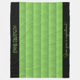 Cobertor De Velo Grama Verde Fofo Elegante e Sofisticado 