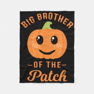 Cobertor De Velo Grande Irmão Do Patch - Hallowee Da Família Pumpki