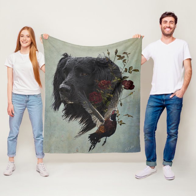 Cobertor De Velo Grande Munsterlander com faisão (In Situ)