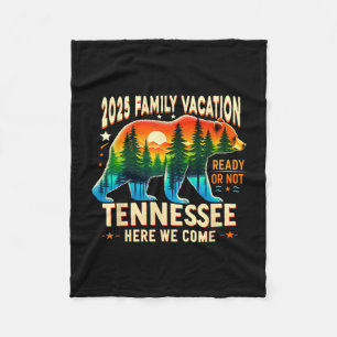 Cobertor De Velo Grandes Montanhas Fumosas Tennessee Férias em Famí