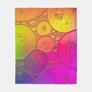 Cobertor De Velo Green and yellow round illustration