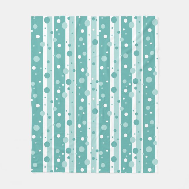 Cobertor De Velo Green Circle Pattern Blanket (Frente)