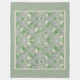Cobertor De Velo Green Geométrico 1915 Hannah Borger Overbeck