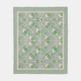 Cobertor De Velo Green Geométrico 1915 Hannah Borger Overbeck