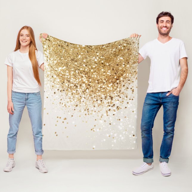 Cobertor De Velo Grelha de Glitter Dourado com Espumante #2 (In Situ)