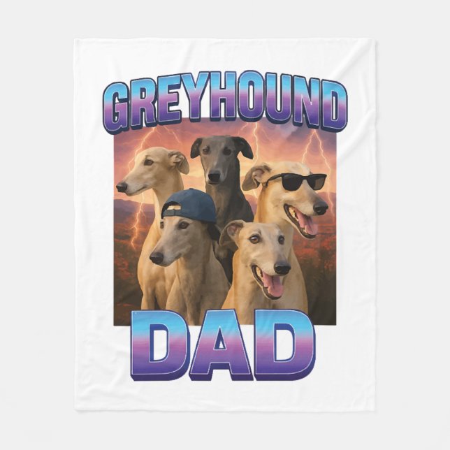 Cobertor De Velo Greyhound (Frente)