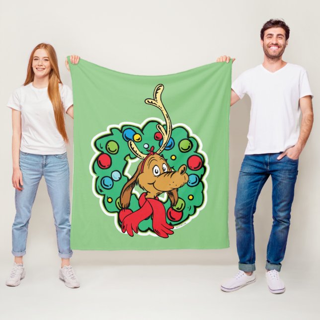 Cobertor De Velo Grinch | Coroa de Natal Max (In Situ)
