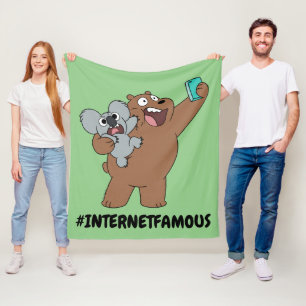Cobertor De Velo Grizz & Nom - #InternetFamous