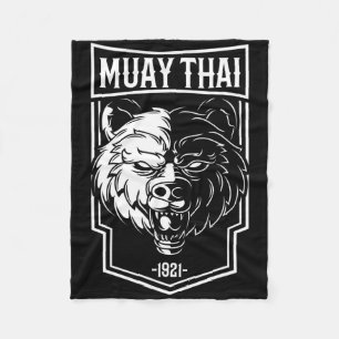 Cobertor De Velo Grizzly Muay Thai - Presente de Boxe Tailandês e K