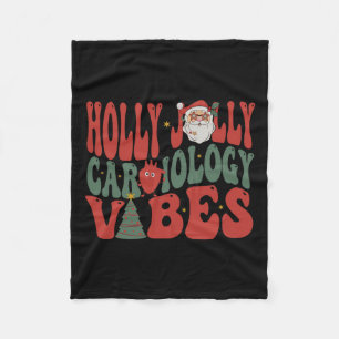 Cobertor De Velo Groovy Cardiology Enfermeira de Natal