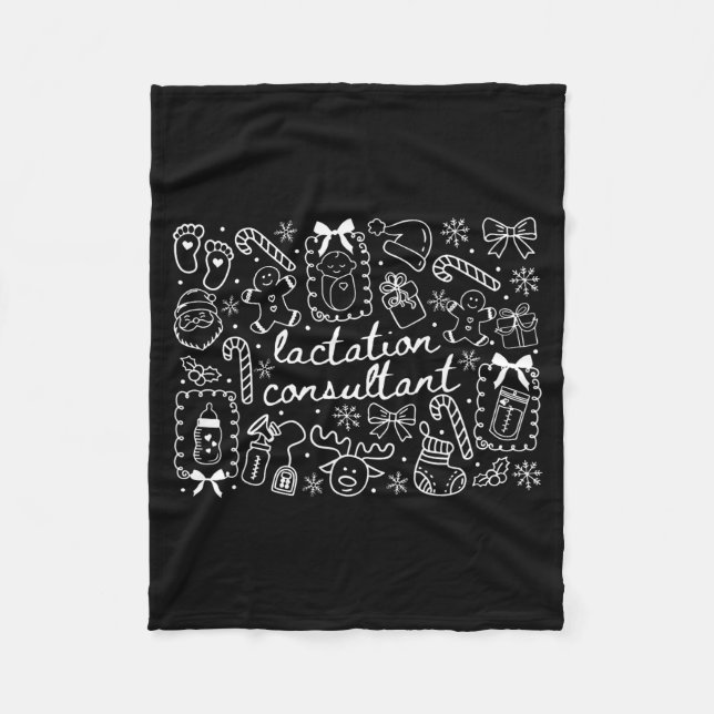 Cobertor De Velo Groovy Coquette Lactation Consultant Breastfeeding (Frente)