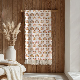 Cobertor De Velo Groovy Garden Blanket Terracotta Copper Style