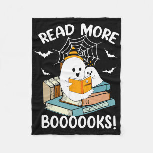 Cobertor De Velo Groovy Halloween Ghost Leia Mais Livros Bibliotecá
