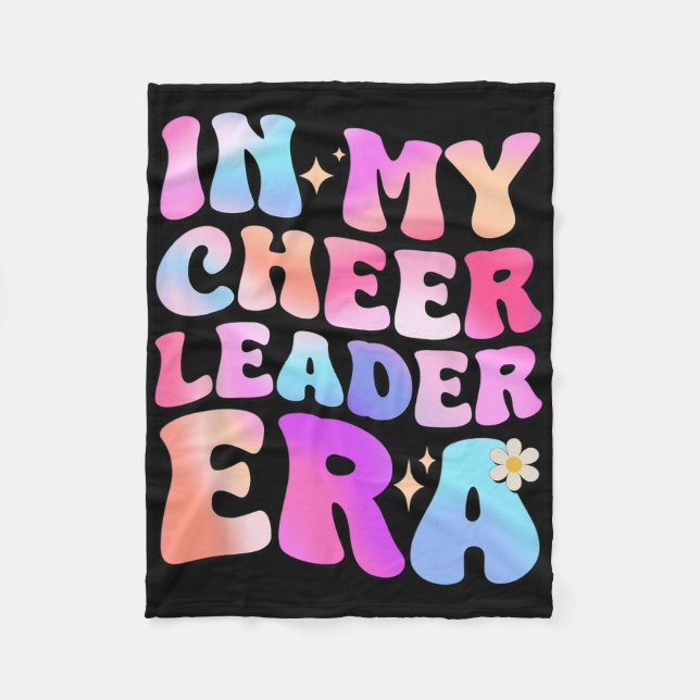 Cobertor De Velo Groovy na minha época de líder de torcida Cheerlea (Frente)