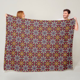 Cobertor De Velo Groovy Poder Floral Celestial
