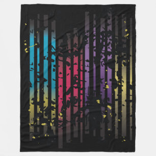 Cobertor De Velo Grunge Design Fleece Blanket