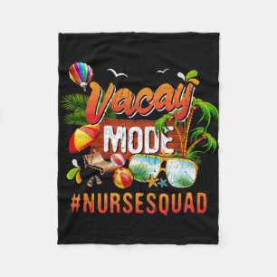 Cobertor De Velo Grupo de Férias de Enfermeiras Nursesquad