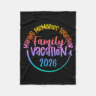 Cobertor De Velo Grupo de Viagem de Férias em Família 2026