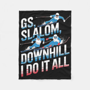 Cobertor De Velo Gs Slalom Descida Eu Faço Tudo Esqui Alpino