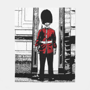 Cobertor De Velo Guarda do Buckingham Palace da ilustração da fot