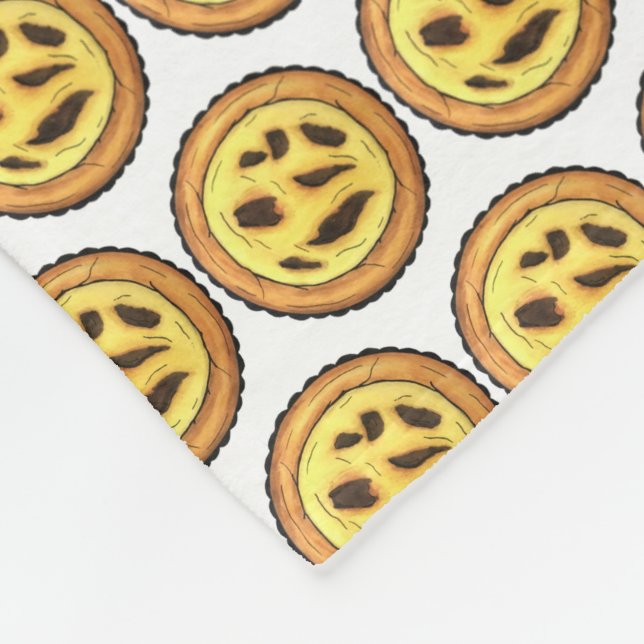 Cobertor De Velo Guardião português Ovo Tart Pastel Pastéis de Nata (Quina)